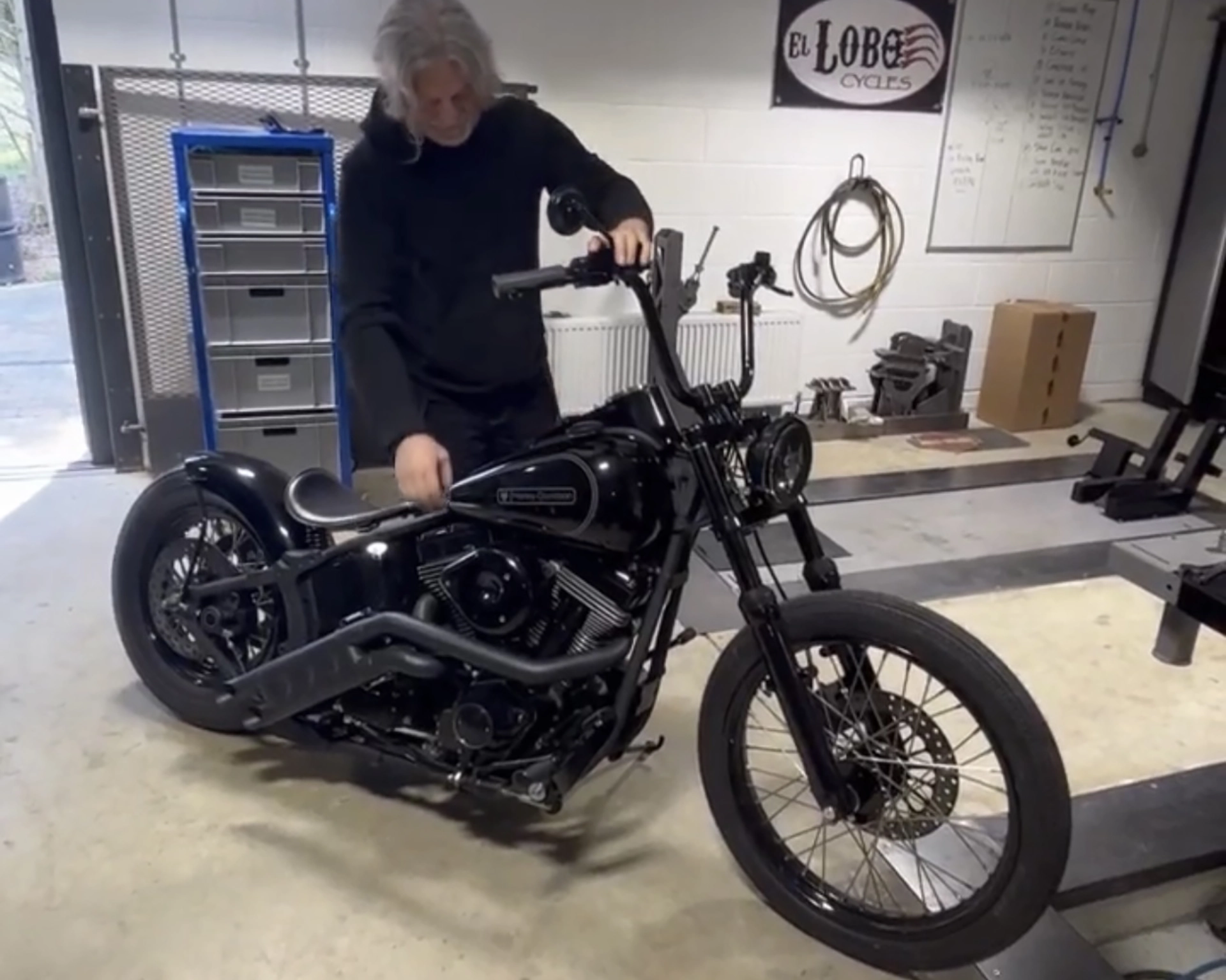 Bikes Softail ELCSoftail1(BlackOut)