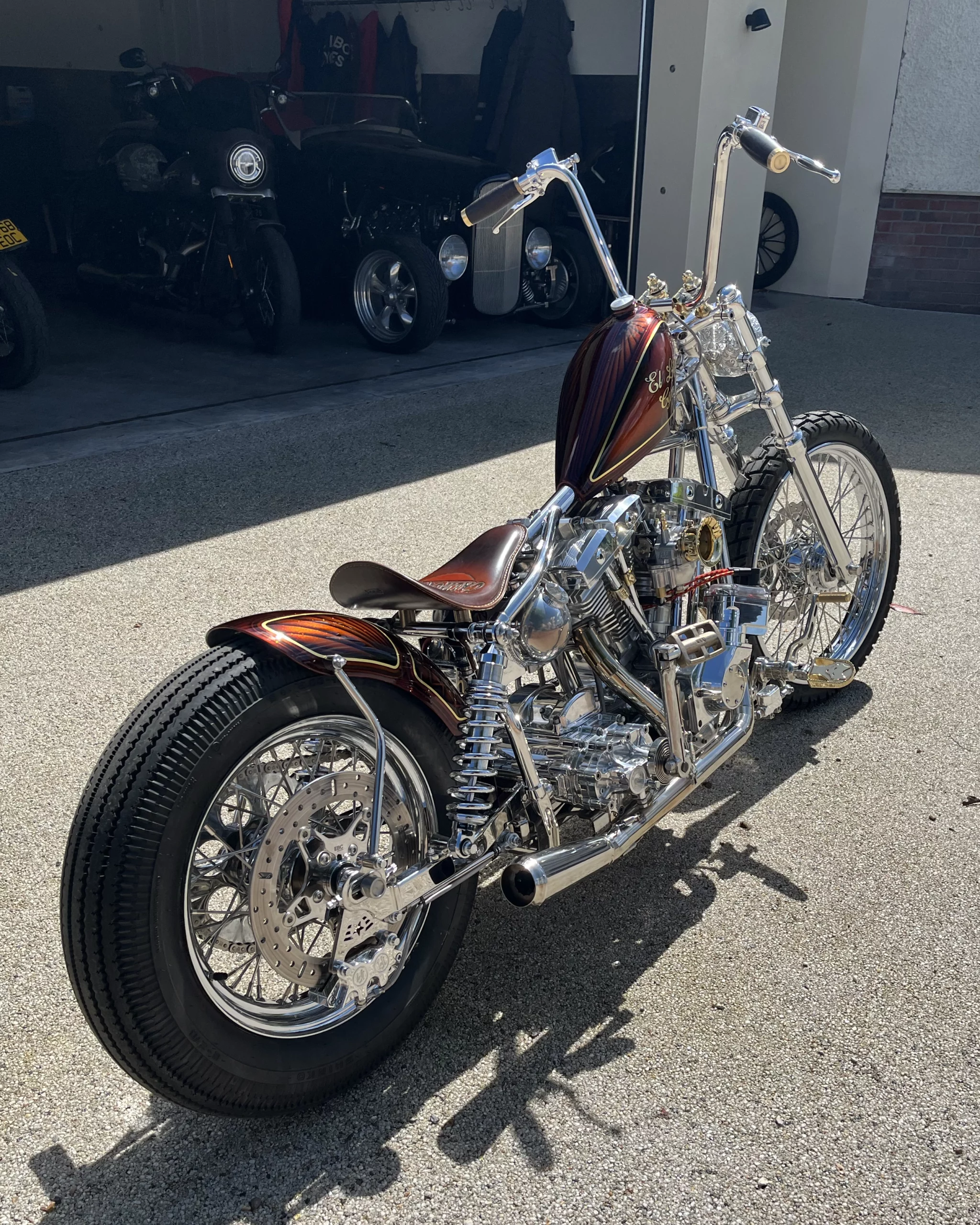 Bikes StainlessSwingarmShovels Bear
