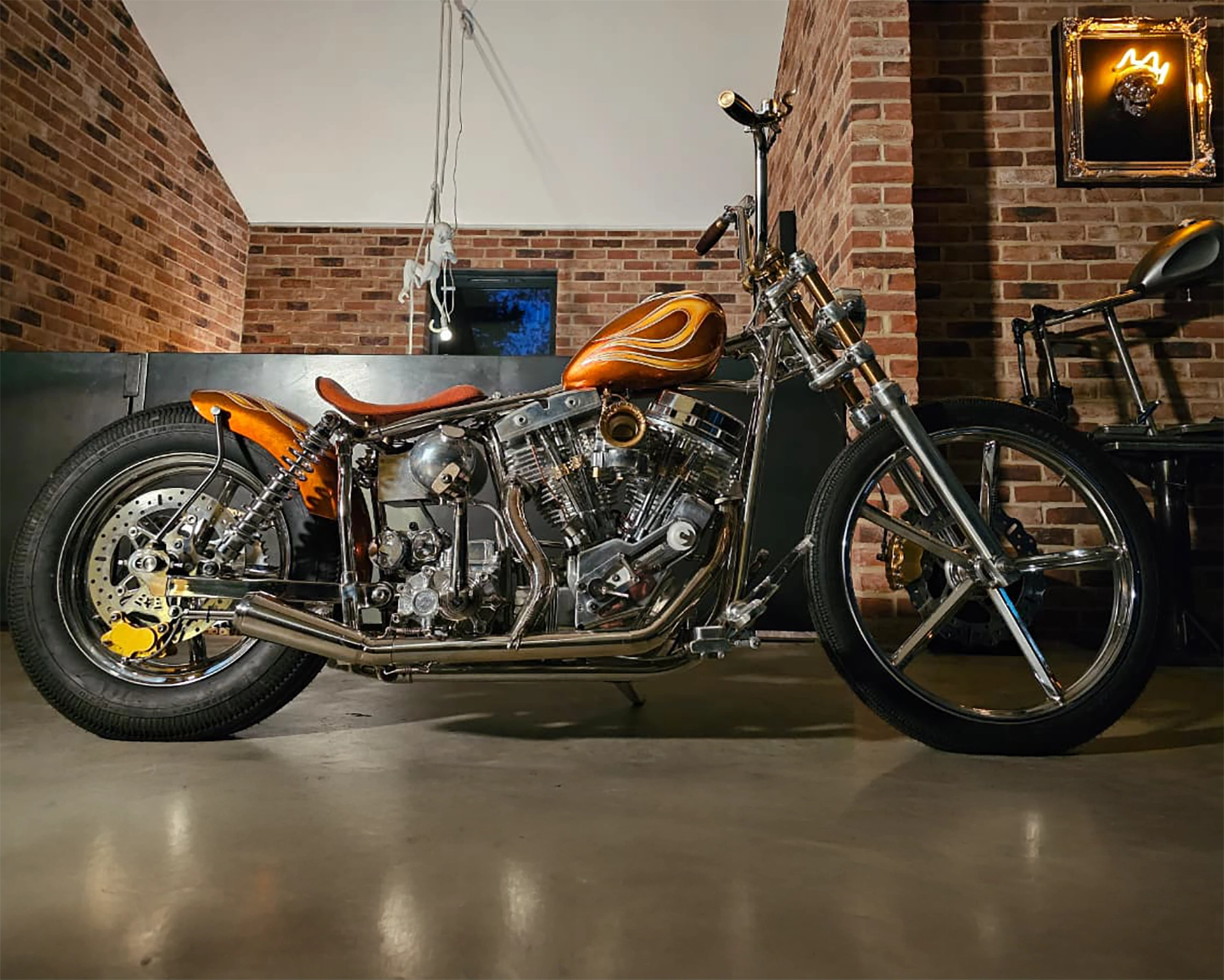 Bikes StainlessSwingarmShovels Dragonita
